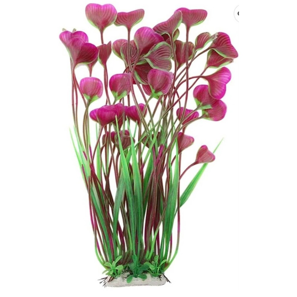 4/$20 Artificial Water Plant Aquarium Plastic Ornament Underwater Fish hideaway